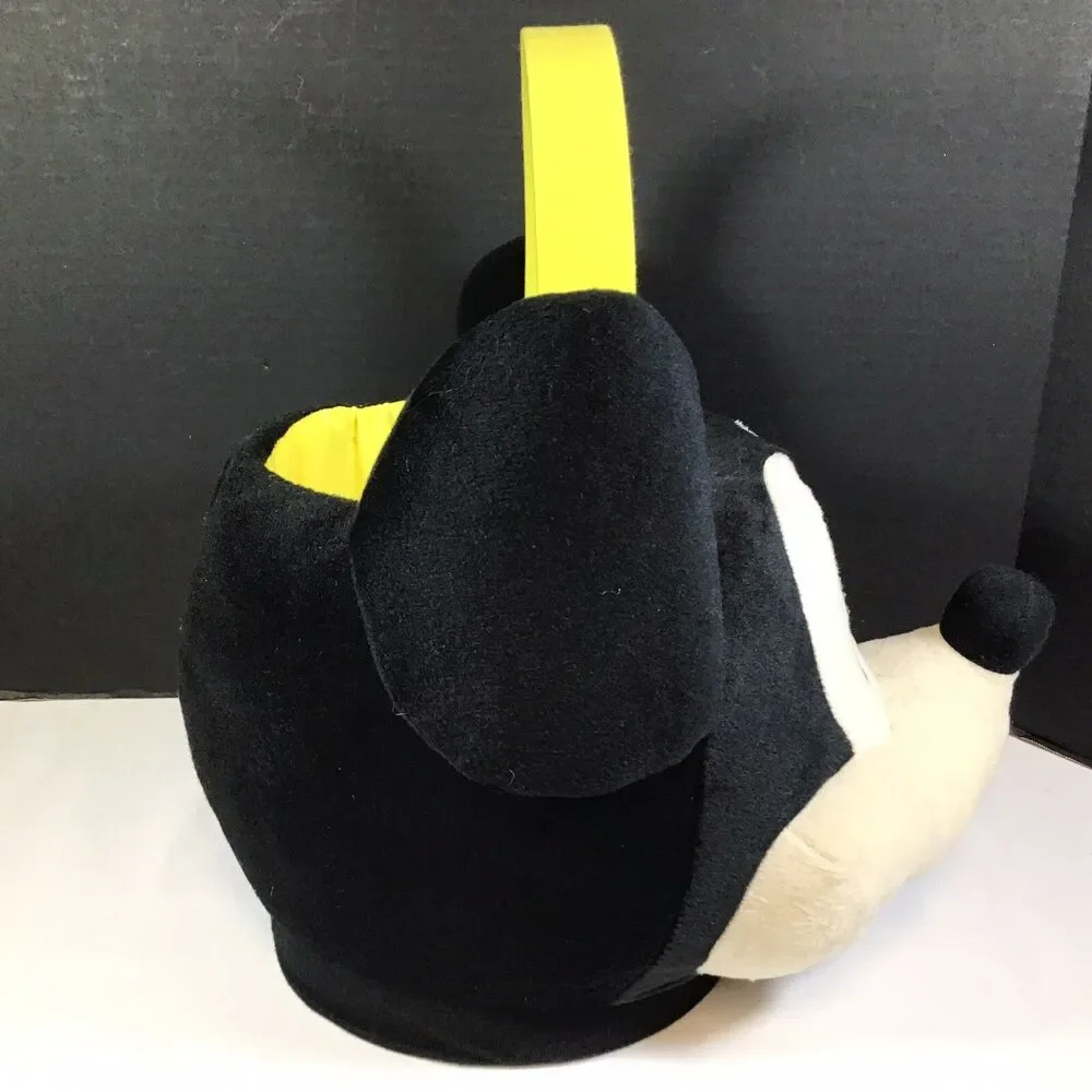 Disney Mickey Mouse Soft Felt Basket Trick or Treat Bag Candy Halloween Large